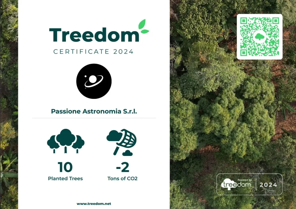 Certificato Treedom